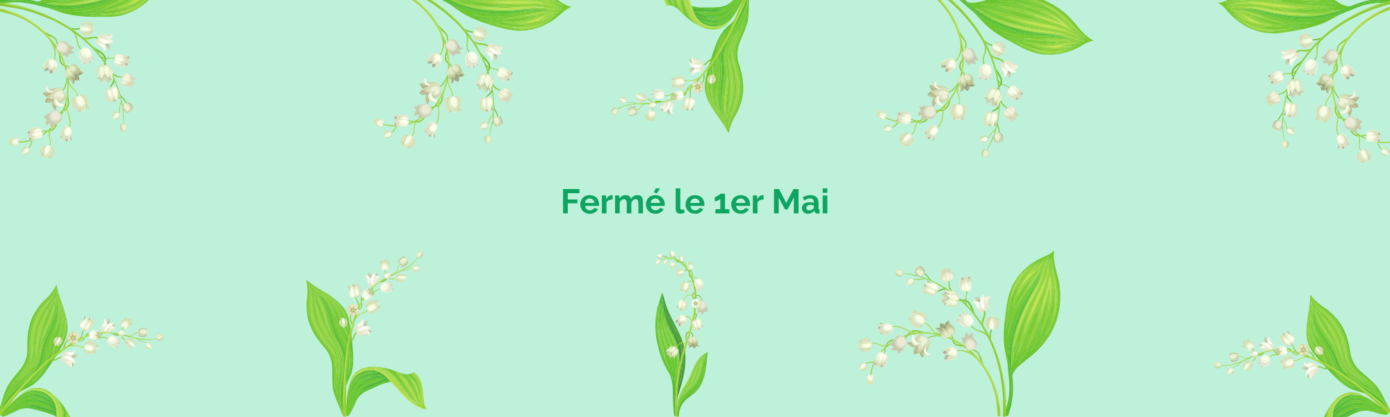 Férié de Mai 2026